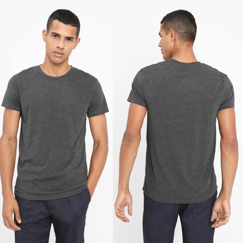 NWT Samsoe Kronos Short Sleeve Crew Neck T-Shirt Mens Size‎ Small Tee Minimalist